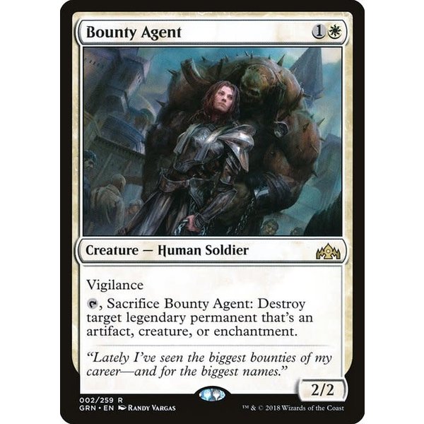 Magic: The Gathering Bounty Agent (002) Lightly Played