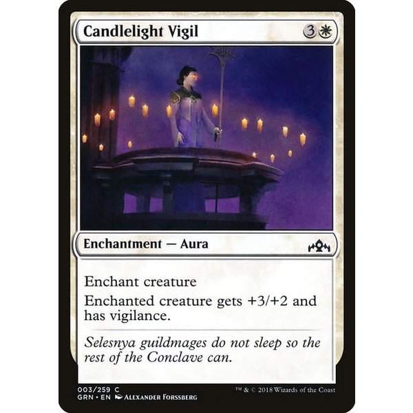 Magic: The Gathering Candlelight Vigil (003) Lightly Played