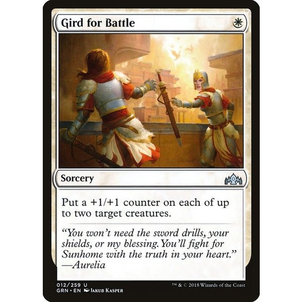 Magic: The Gathering Gird for Battle (012) Lightly Played
