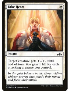 Magic: The Gathering Take Heart (028) Lightly Played