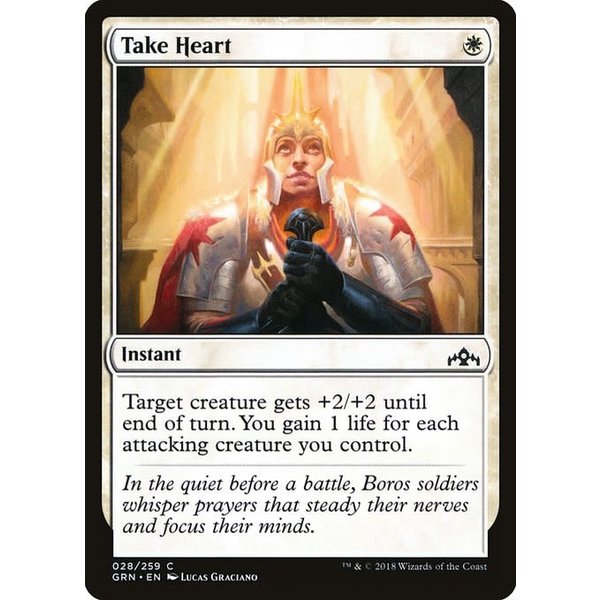 Magic: The Gathering Take Heart (028) Lightly Played