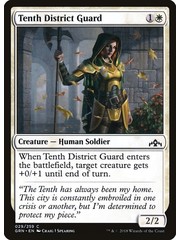 Magic: The Gathering Tenth District Guard (029) Lightly Played