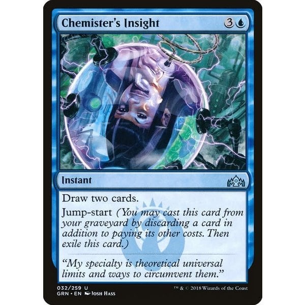 Magic: The Gathering Chemister's Insight (032) Lightly Played