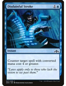 Magic: The Gathering Disdainful Stroke (037) Lightly Played