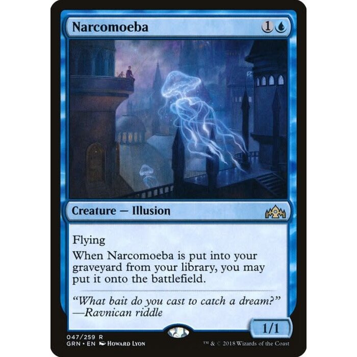 Magic: The Gathering Narcomoeba (047) Lightly Played