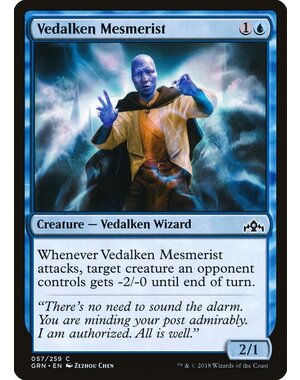 Magic: The Gathering Vedalken Mesmerist (057) Lightly Played