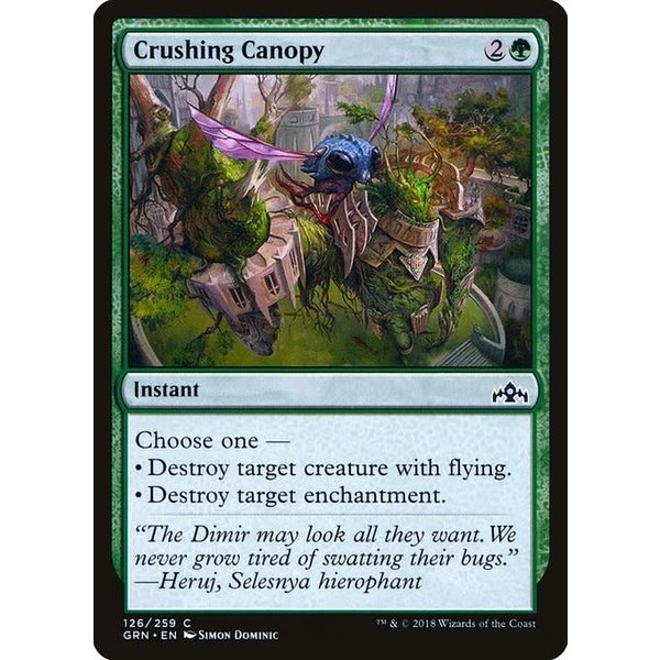 Magic: The Gathering Crushing Canopy (126) Lightly Played