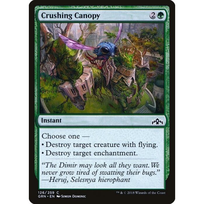 Magic: The Gathering Crushing Canopy (126) Lightly Played