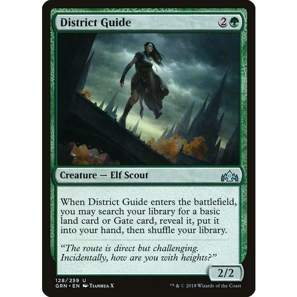 Magic: The Gathering District Guide (128) Lightly Played