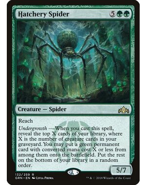Magic: The Gathering Hatchery Spider (132) Lightly Played