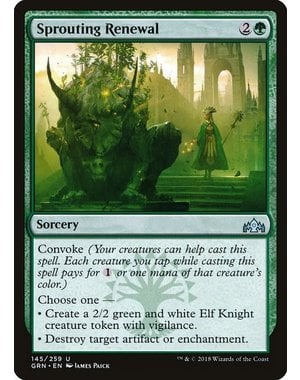 Magic: The Gathering Sprouting Renewal (145) Lightly Played