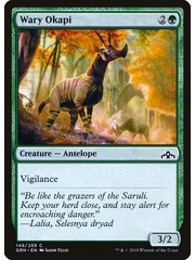 Magic: The Gathering Wary Okapi (149) Lightly Played