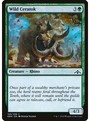 Magic: The Gathering Wild Ceratok (150) Lightly Played