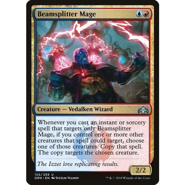Magic: The Gathering Beamsplitter Mage (155) Lightly Played Foil