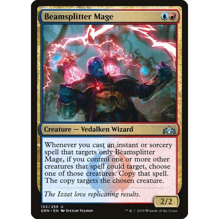 Magic: The Gathering Beamsplitter Mage (155) Lightly Played Foil