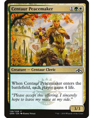 Magic: The Gathering Centaur Peacemaker (158) Lightly Played
