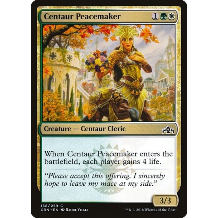 Magic: The Gathering Centaur Peacemaker (158) Lightly Played