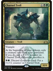 Magic: The Gathering Charnel Troll (160) Moderately Played