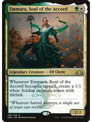 Magic: The Gathering Emmara, Soul of the Accord (168) Moderately Played