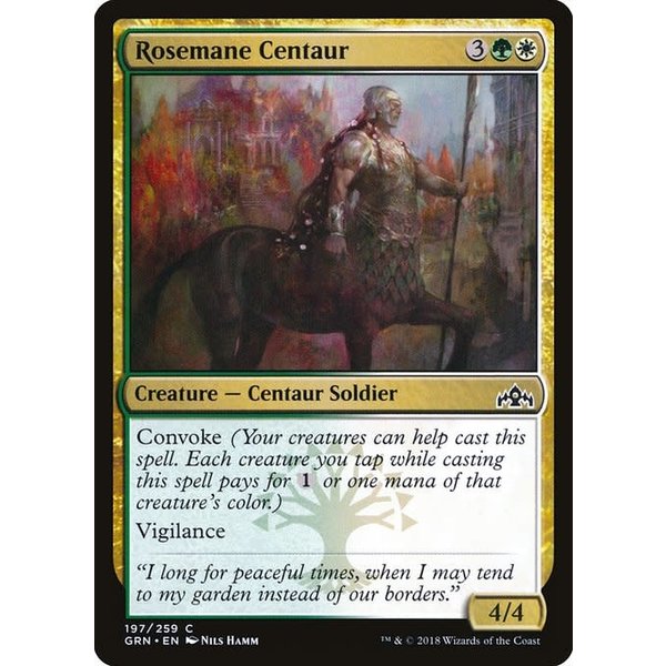 Magic: The Gathering Rosemane Centaur (197) Lightly Played