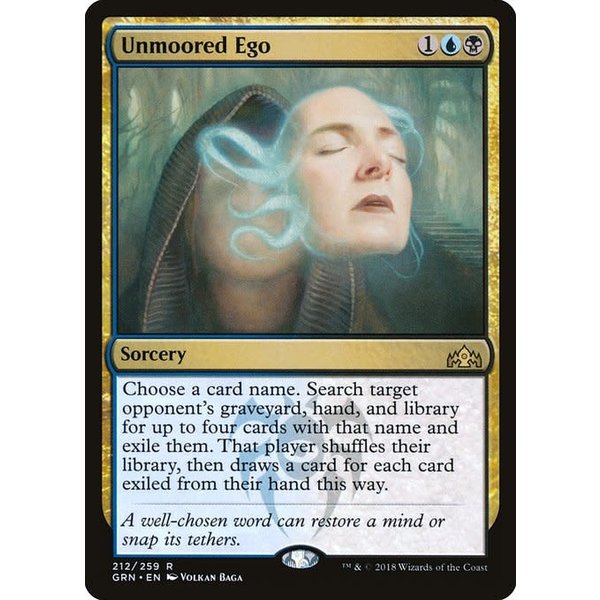 Magic: The Gathering Unmoored Ego (212) Lightly Played