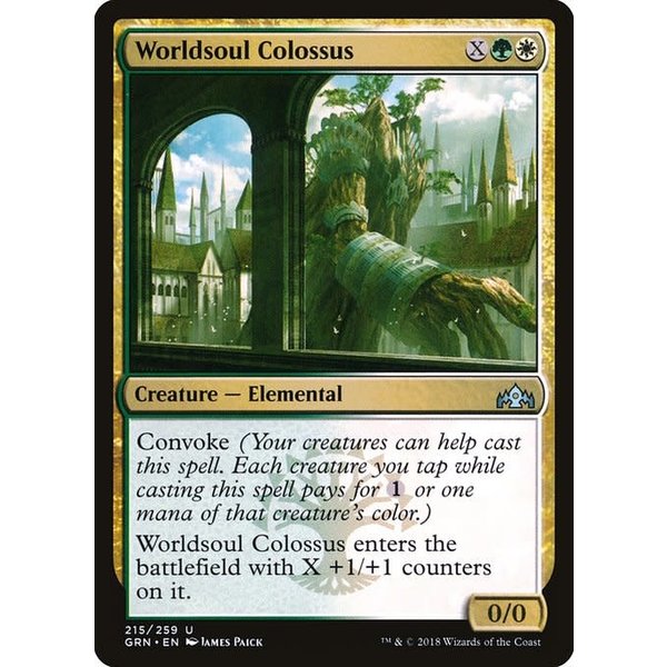 Magic: The Gathering Worldsoul Colossus (215) Lightly Played