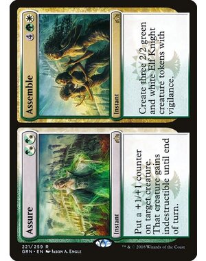Magic: The Gathering Assure // Assemble (221) Lightly Played