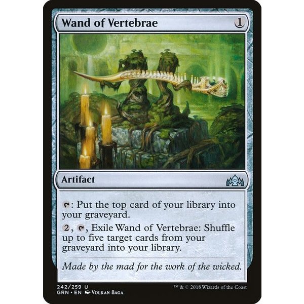 Magic: The Gathering Wand of Vertebrae (242) Lightly Played