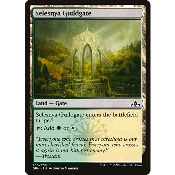 Magic: The Gathering Selesnya Guildgate (255) Lightly Played