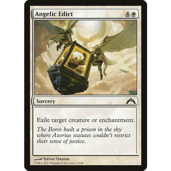 Magic: The Gathering Angelic Edict (002) Lightly Played