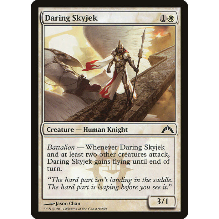 Magic: The Gathering Daring Skyjek (009) Moderately Played