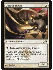 Magic: The Gathering Dutiful Thrull (011) Lightly Played