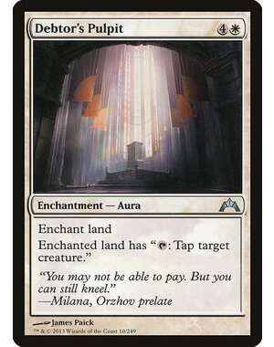 Magic: The Gathering Debtor's Pulpit (010) Lightly Played