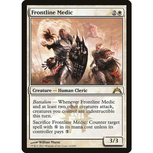 Magic: The Gathering Frontline Medic (012) Lightly Played