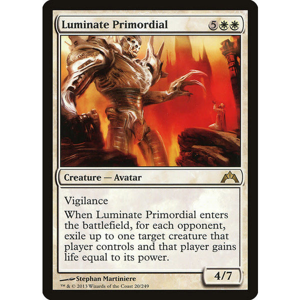 Magic: The Gathering Luminate Primordial (020) Moderately Played