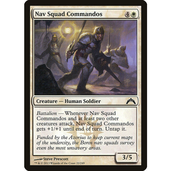 Magic: The Gathering Nav Squad Commandos (022) Lightly Played