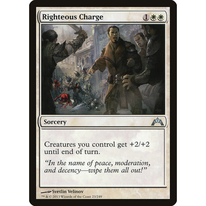 Magic: The Gathering Righteous Charge (023) Lightly Played