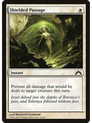 Magic: The Gathering Shielded Passage (024) Moderately Played