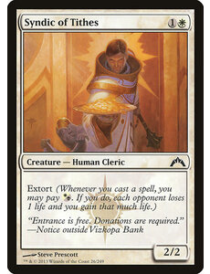 Magic: The Gathering Syndic of Tithes (026) Lightly Played