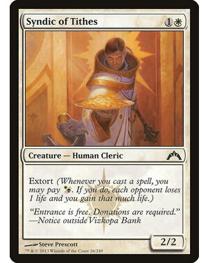 Magic: The Gathering Syndic of Tithes (026) Lightly Played