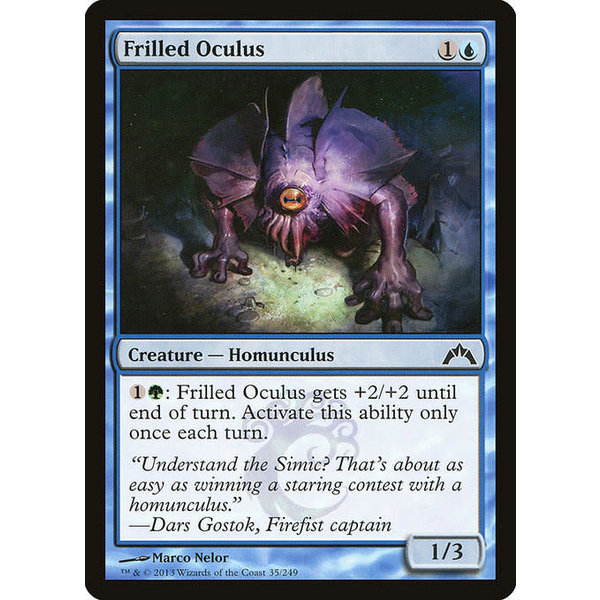 Magic: The Gathering Frilled Oculus (035) Lightly Played Foil