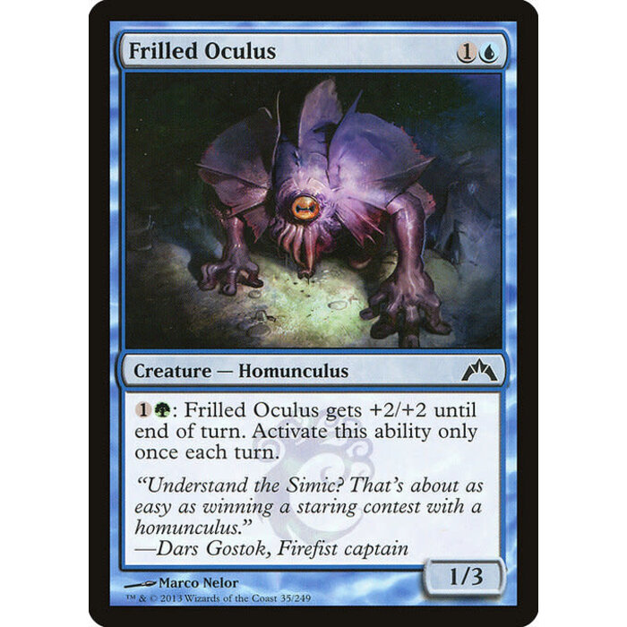 Magic: The Gathering Frilled Oculus (035) Lightly Played