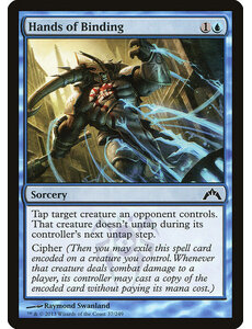 Magic: The Gathering Hands of Binding (037) Moderately Played Foil