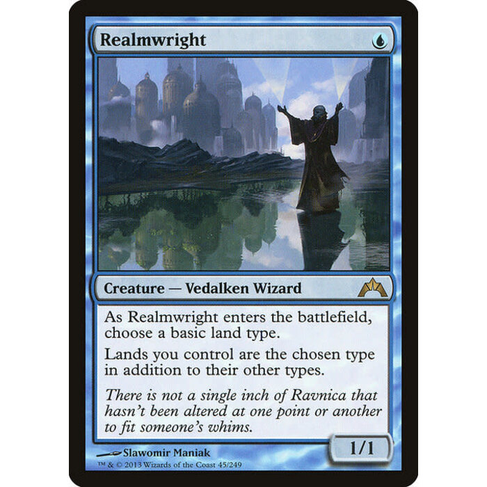 Magic: The Gathering Realmwright (045) Moderately Played Foil