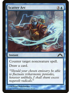 Magic: The Gathering Scatter Arc (048) Moderately Played Foil