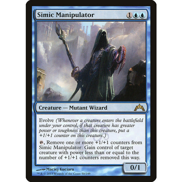 Magic: The Gathering Simic Manipulator (050) Moderately Played
