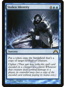 Magic: The Gathering Stolen Identity (053) Moderately Played