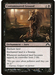 Magic: The Gathering Contaminated Ground (059) Lightly Played