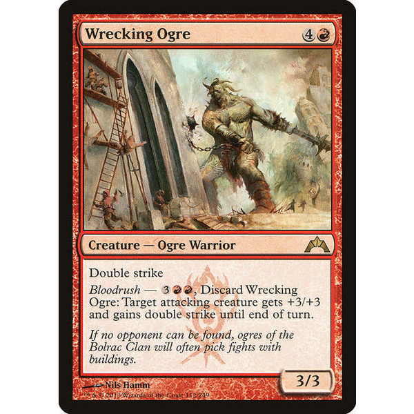Magic: The Gathering Wrecking Ogre (112) Lightly Played