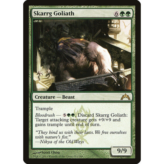 Magic: The Gathering Skarrg Goliath (133) Lightly Played